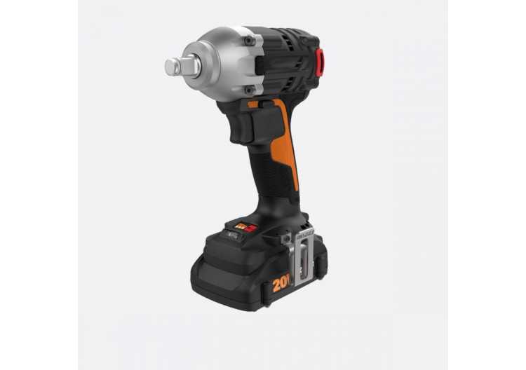 20V 1/2" CORDLESS IMPACT WRENCH WITH BRUSHLESS MOTOR