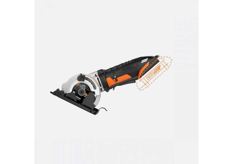20V 3-3/8"  COMPACT CIRCULAR SAW - TOOL ONLY